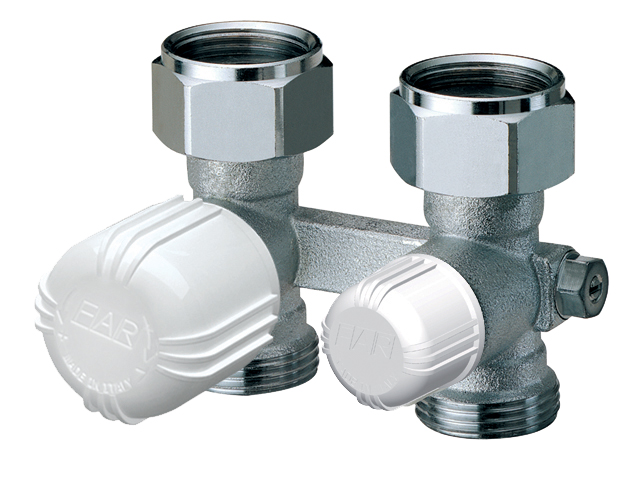 Н-образный прямой термостат. узел 3/4 eurokonus