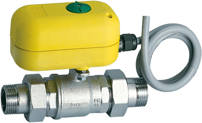 2-х ход. шар.кран 3/4" . Сервопривод арт.3002 40сек.