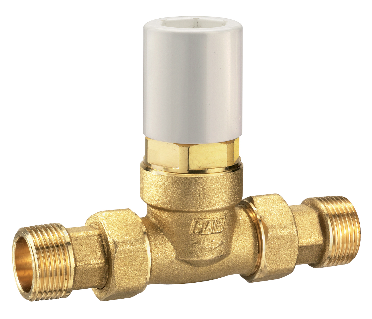 Перепускной прям. клапан 3/4 (НР-НР), настр.давлен.0,1-0,6 бар