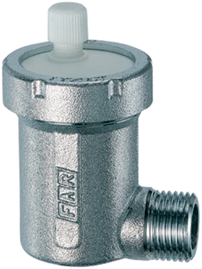 Воздухоотводчик GAISER автом. углов., 3/4"НР хром.