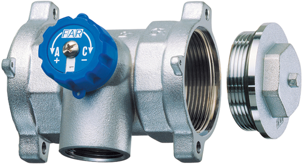 Коллект. регул. "START" 1 1/2"(фланц.) с отв. 1/2"(ВР), L=100 мм, Pn 25бар