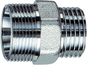 Хромир.переходник 1/2" НР (НР - М24х19)