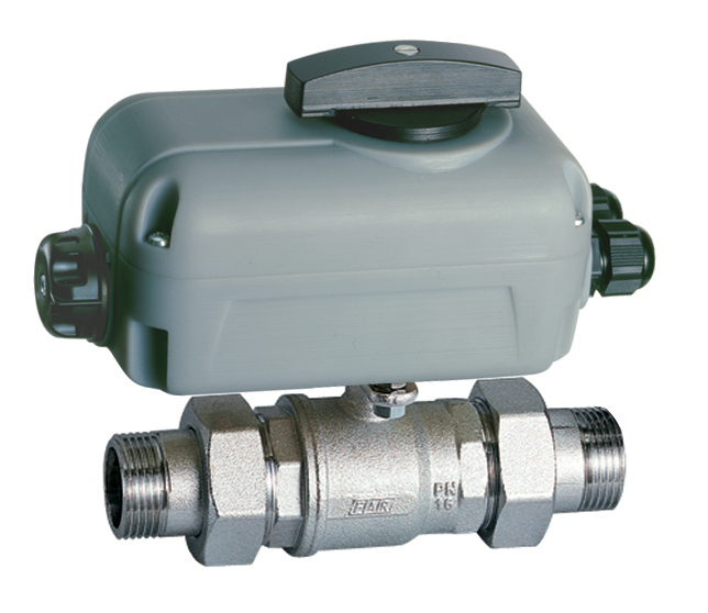 2-х ход. зон. шар.кран с ручн. деблок. 24 В, 2" НР, 30 сек