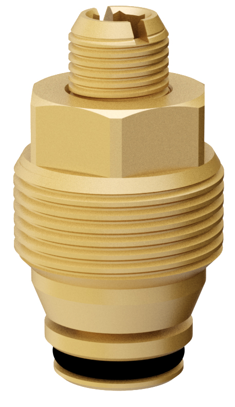 Кран-букса для запорных вентилей 1/2" и 3/8" серии STANDART