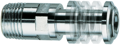 Телескопический переходник 1/2", хром., удлинение 35-60 мм