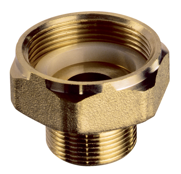 Переходник лат. М33*1,5(ВР) Х М24*19(НР)