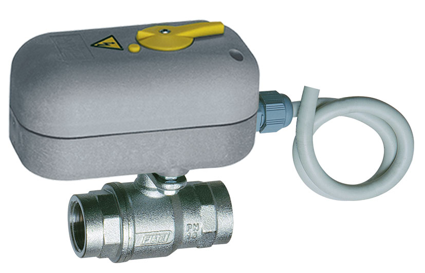 2-х ход. мот. зон. шар. кран (ВР-ВР) 3/4", 24 В, 8 сек