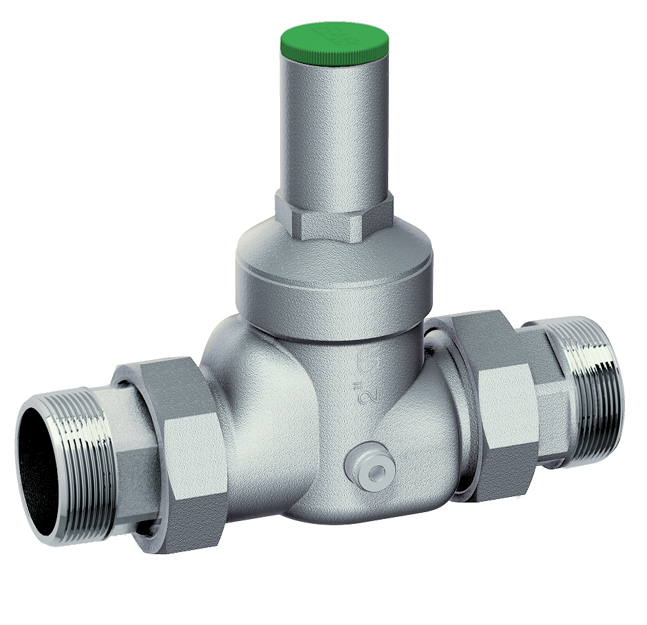 Редуктор хром. 1 1/2" (НР-НР), без манометра