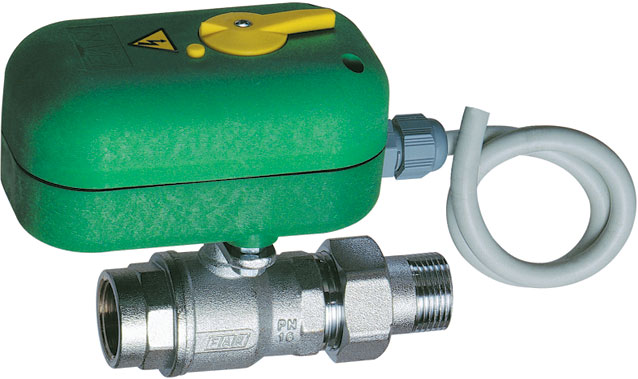 2-х ход. мотор. зон. шар. кран 1", 24 В