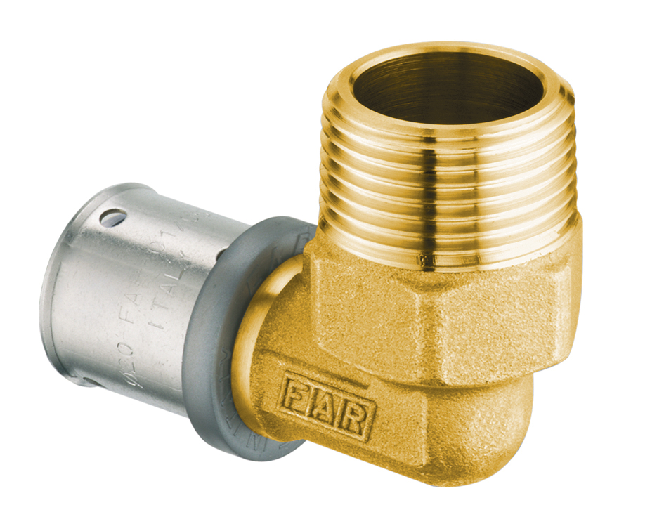 Пресс-уголок НР 3/4" х 26*3 лат.(аналог 59042601)