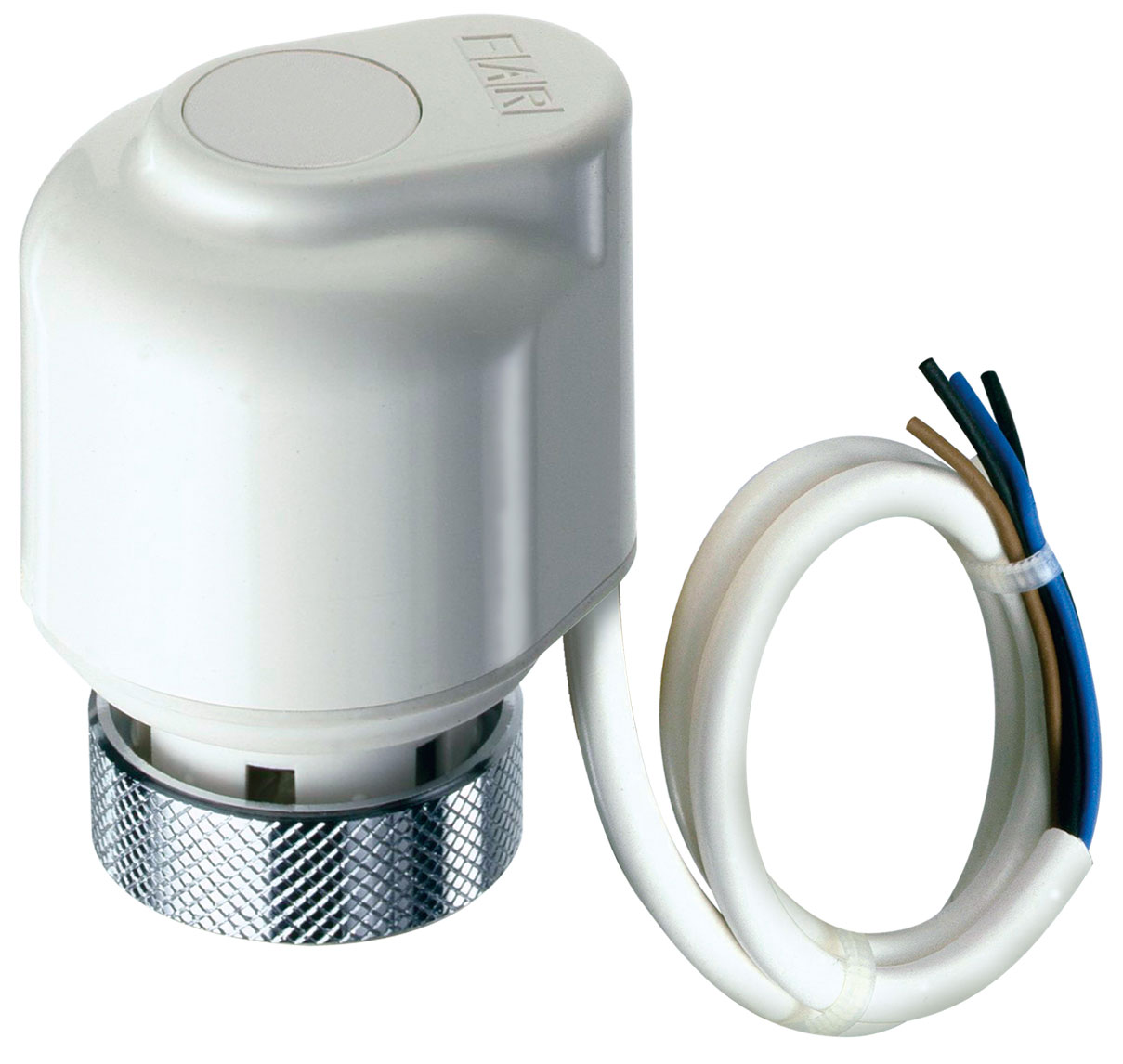 Электротермическая головка FAR с микропереключателем, нормально-закрытая (НЗ), 24В, 180сек., М30х1,5