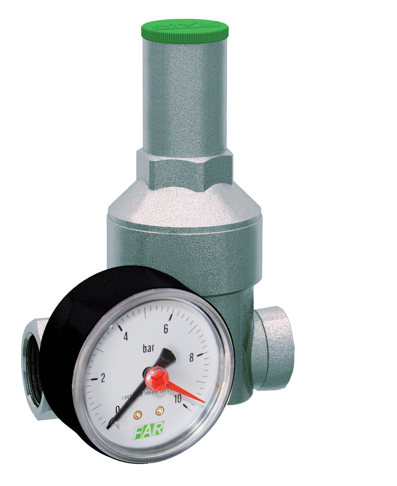 Редуктор хром. 1" (ВР), с манометром