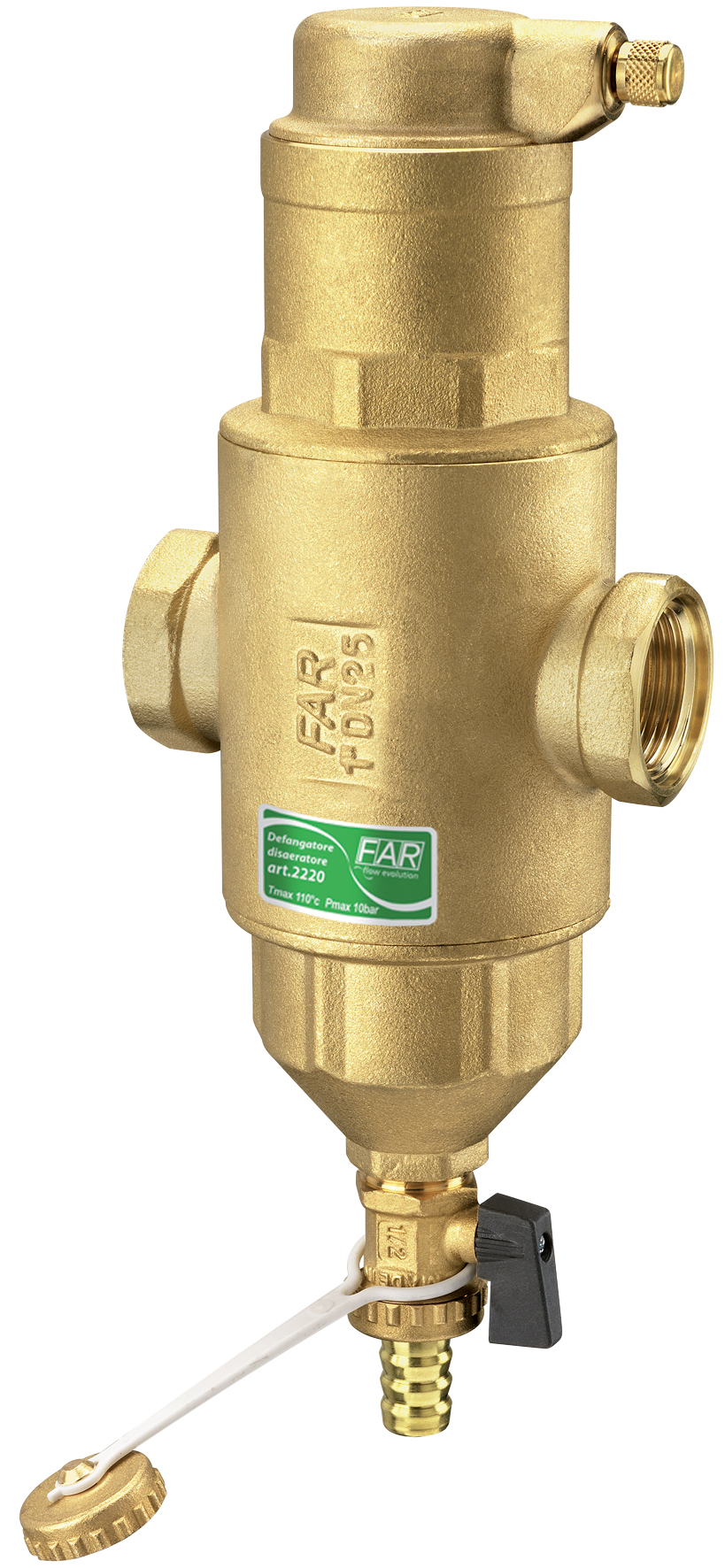 Деаэратор совмещенный с грязуловителем 3/4"