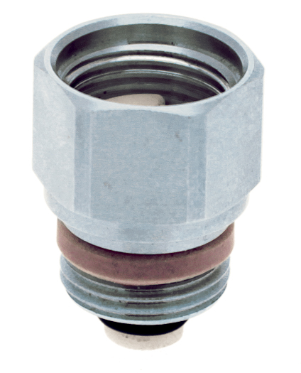 Обр. клапан для воздухо отводч.3/8х1/2 хром