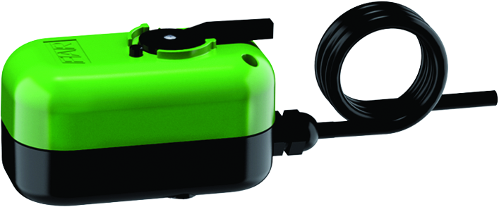 2-х ход. зон. шар.кран с серв. и ручн. деблок. 220 В,   3/4", НР-ВР