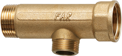 Коллектор 1" (ВР-НР) с 1 отв. 3/4" НР (межосев. 100 мм)