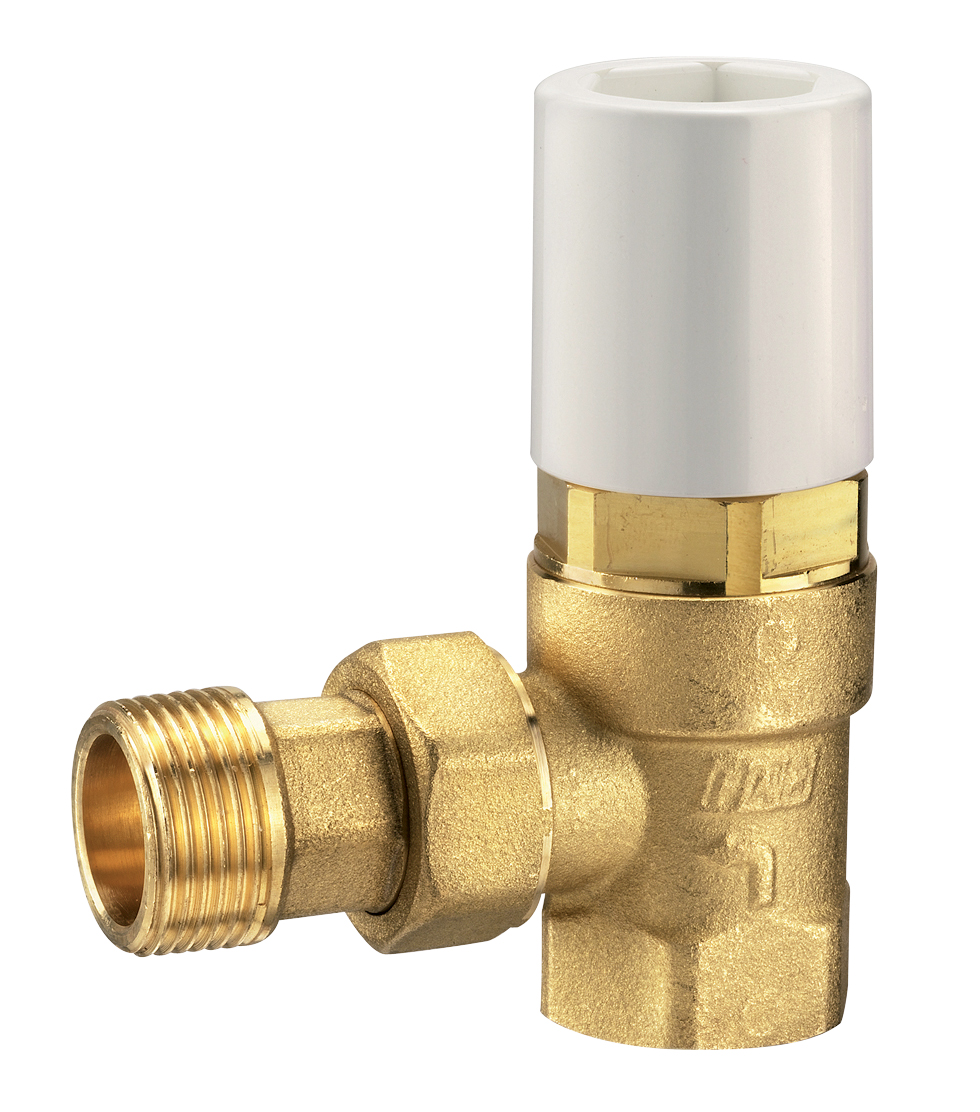 Перепускной угл. клапан 3/4"НР-ВР) настр.давлен.0,1-0,6 бар