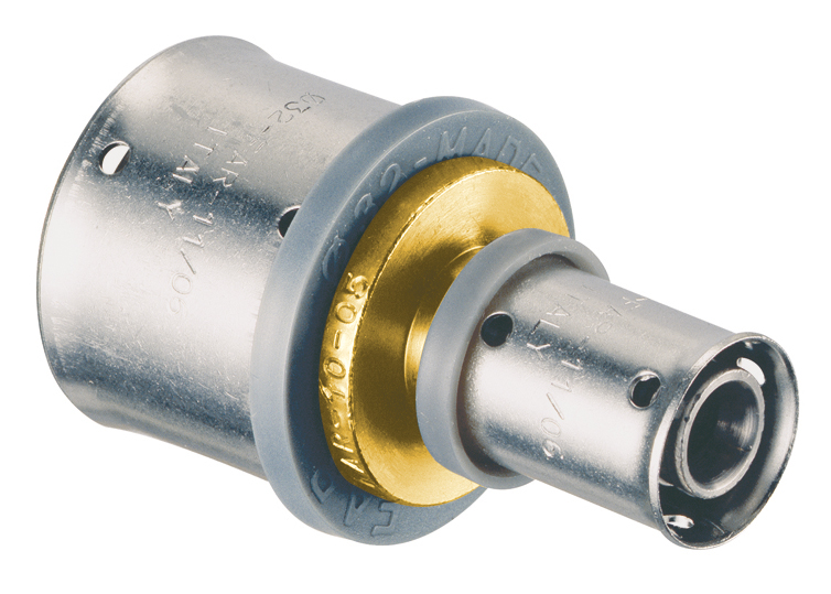 Пресс-переходник 26*3 х 25*2,5 лат.