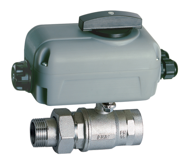 Моториз.хр.2-х ход. зон.шаровой кран (НР-ВР), 220В 30 сек, 1 1/2"