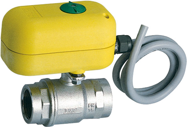 2-х ход. шар.кран  1"  (ВР-ВР).Сервопривод арт.3002 40 S