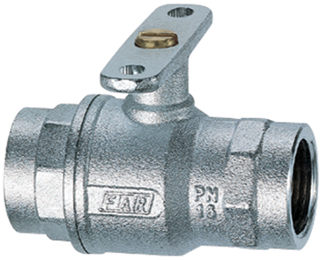 2-х ход. зон. шар. кран 1 1/2" ВР-ВР