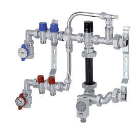 Узлы смесительно-распределительные для напольного отопления