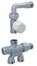 Узлы термостатические для бокового подключения радиаторов