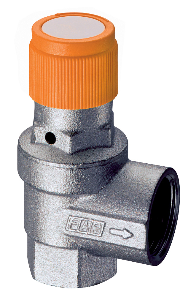 Предохранит.клапан 1/2"-3/4"(ВР) 8 бар, 160 град. Solar FAR