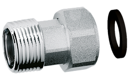 Переходники НР-накидная гайка с EPDM