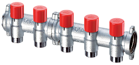 Коллекторы запорно-балансировочные фланцевые, М24х19