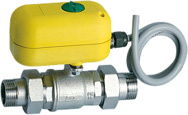 Краны шаровые двухходовые с сервоприводом, 24В