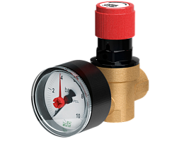 Клапаны предохранительные с манометром